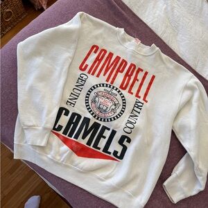 Vintage Campbell Camels White Sweatshirt